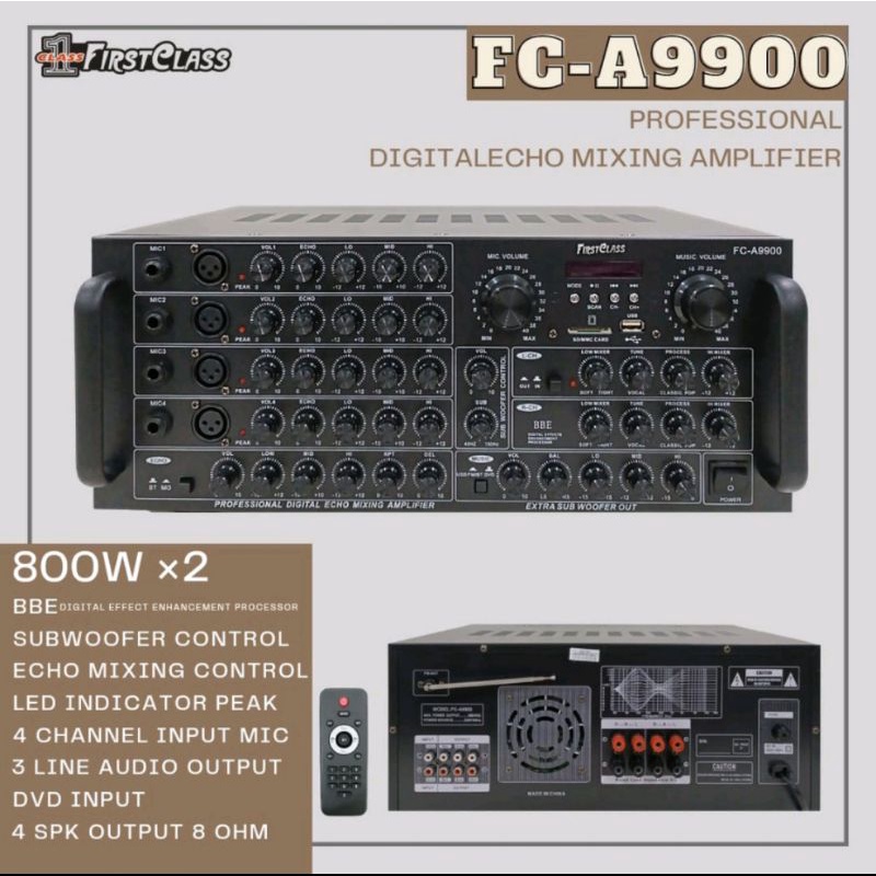 Amplifier Firstclass FC A9900