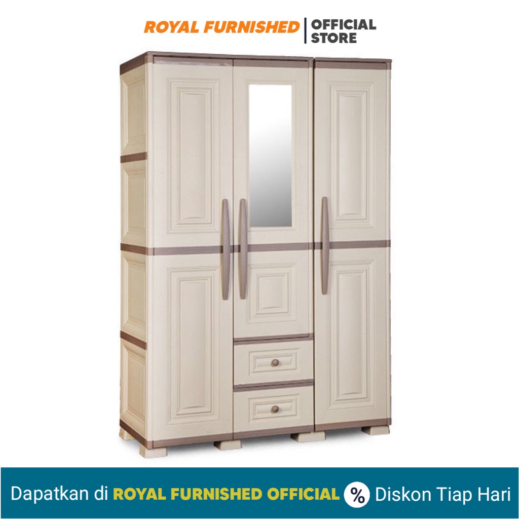 Olymplast Lemari 3 Pintu / Lemari Olymplast SCOC / Lemari Olymplast 3 Pintu