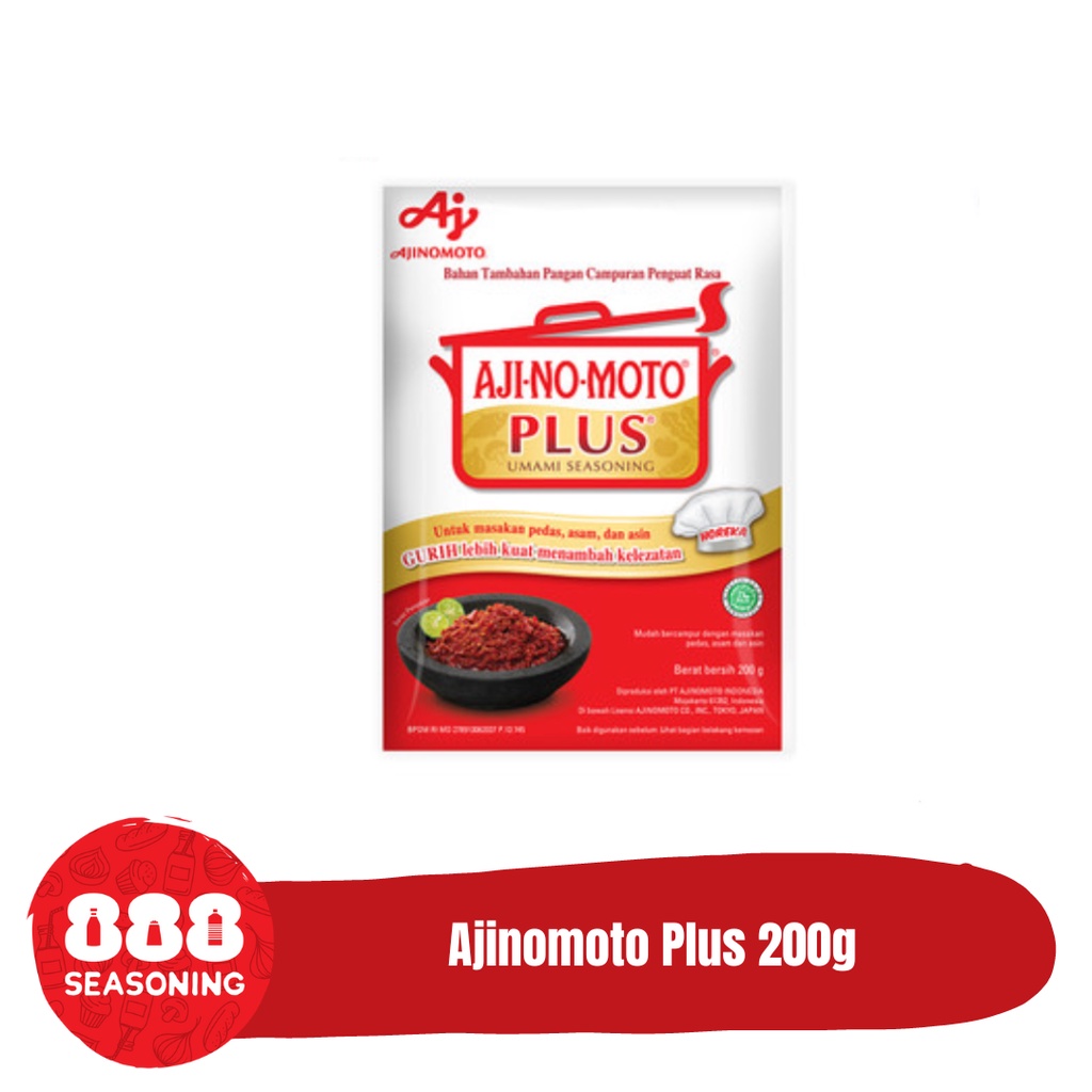 Jual Ajinomoto Plus Penyedap Rasa 200g Shopee Indonesia