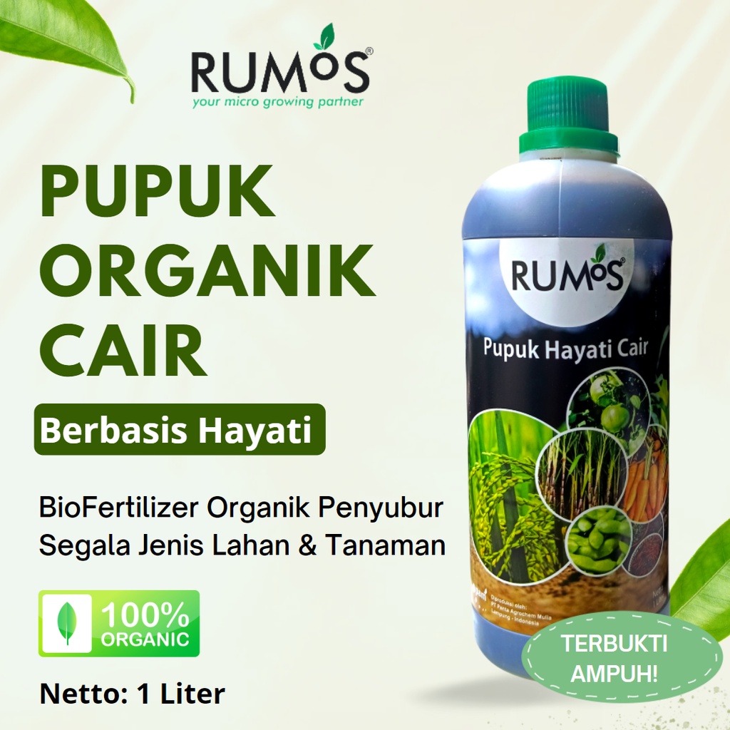 Jual Pupuk Organik Cair Berbasis Hayati (BioFertilizer) - PHC RUMOS 1 ...