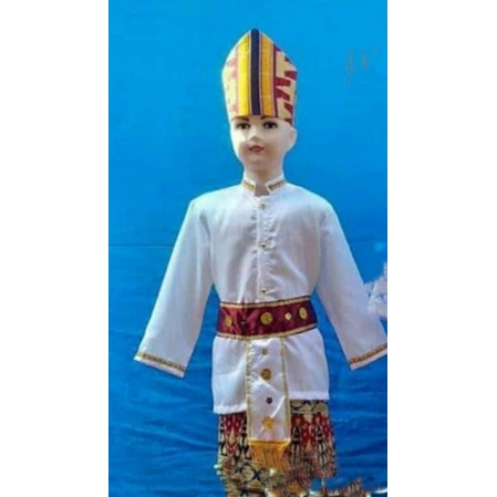 Baju adat lampung exclusive anak TK SD