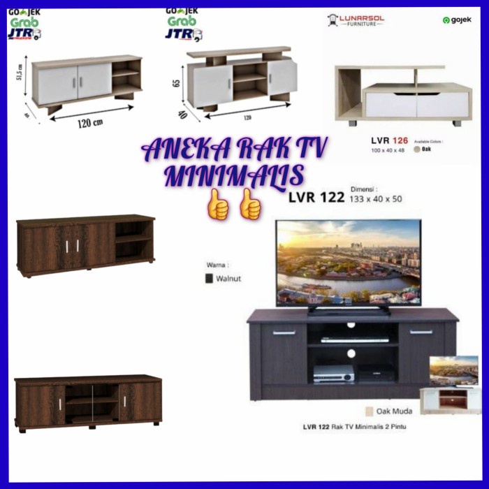 Ftr Rak Tv / Bufet Tv / Minimalis / Meja Tv / Meja Tv / Panjang 120