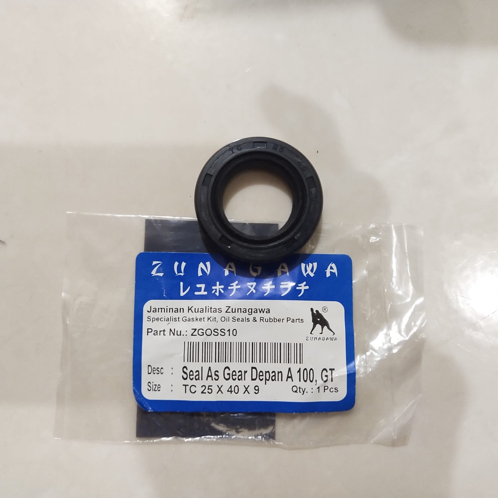 Seal AS Gear Depan A100 GT Merek Zunagawa