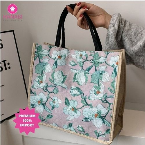 HANABI-tas totebag FIZA BAG tas wanita tas jalanjalan tas import