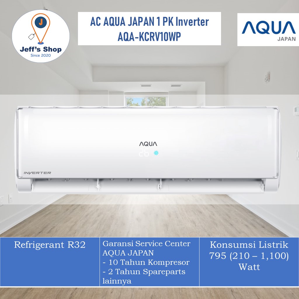 AC AQUA JAPAN 1 PK [Inverter] AQA KCRV10WP