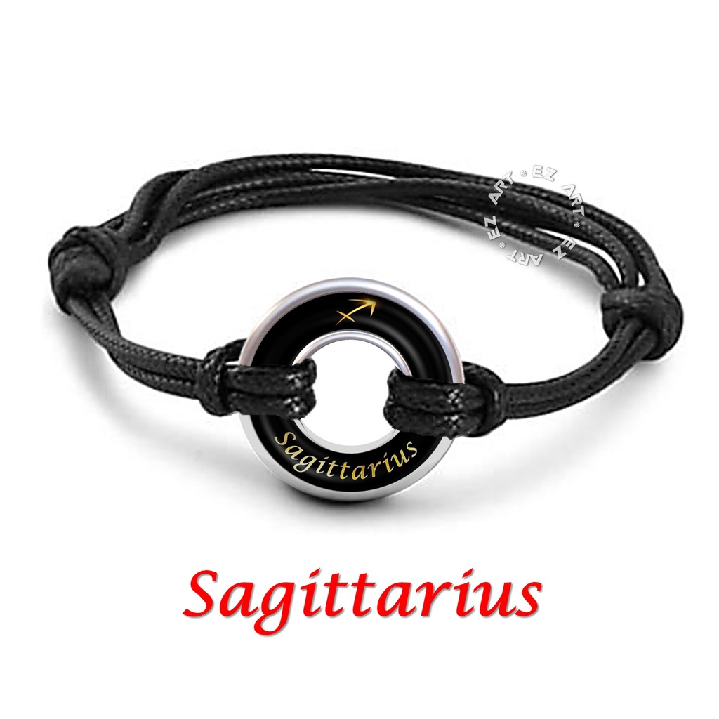GELANG ZODIAK RING PLAT CINCIN TALI KULIT KEPANG KOREA SIMBOL ZODIAC AQUARIUS CAPRICORN CANCER LEO SAGITTARIUS GEMINI VIRGO PISCES LIBRA TAURUS ARIES SCORPIO