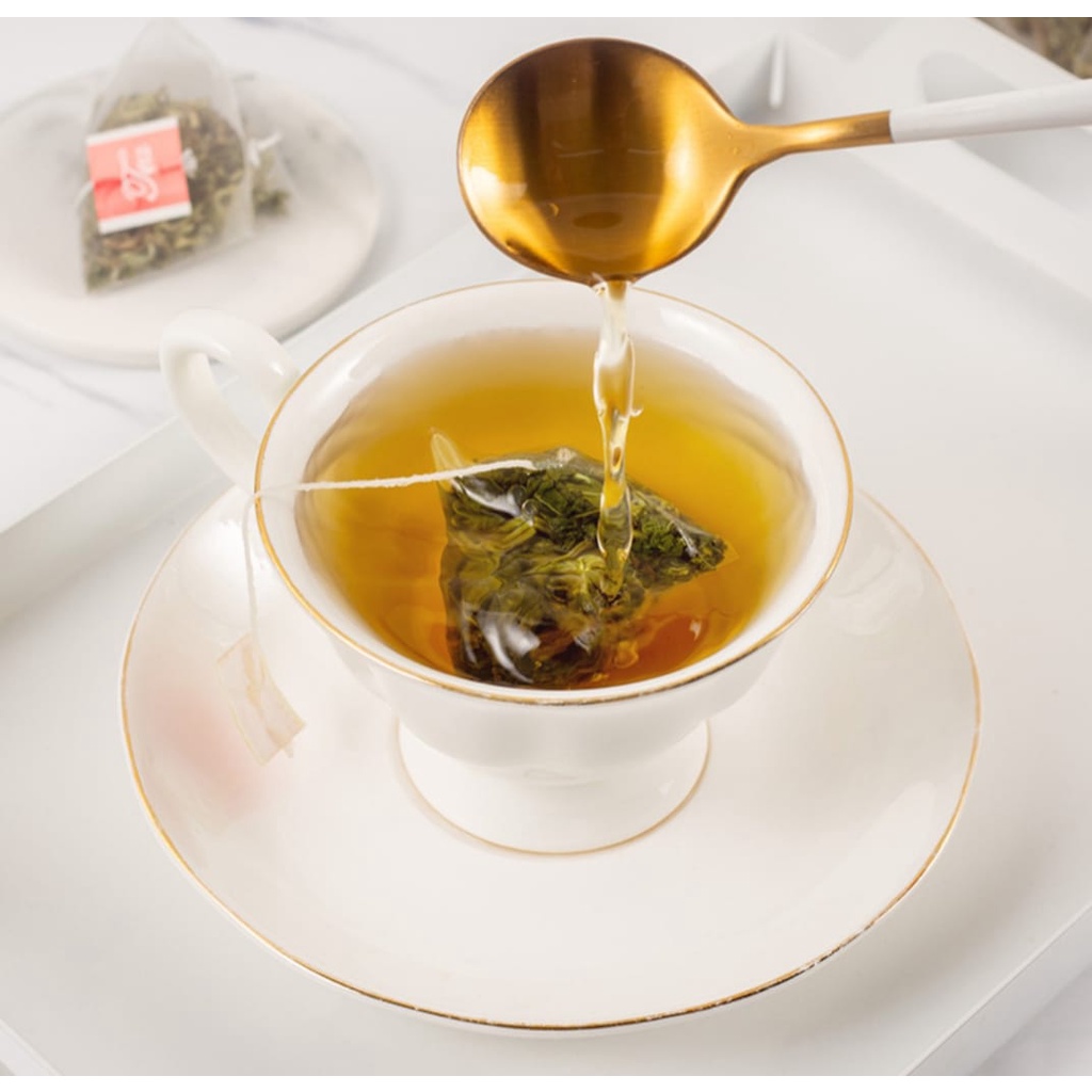 

peppermint tea poho teh teh daun mint import premium meredahkan sakit tenggorokan asli daun mint teh peppermint DPM