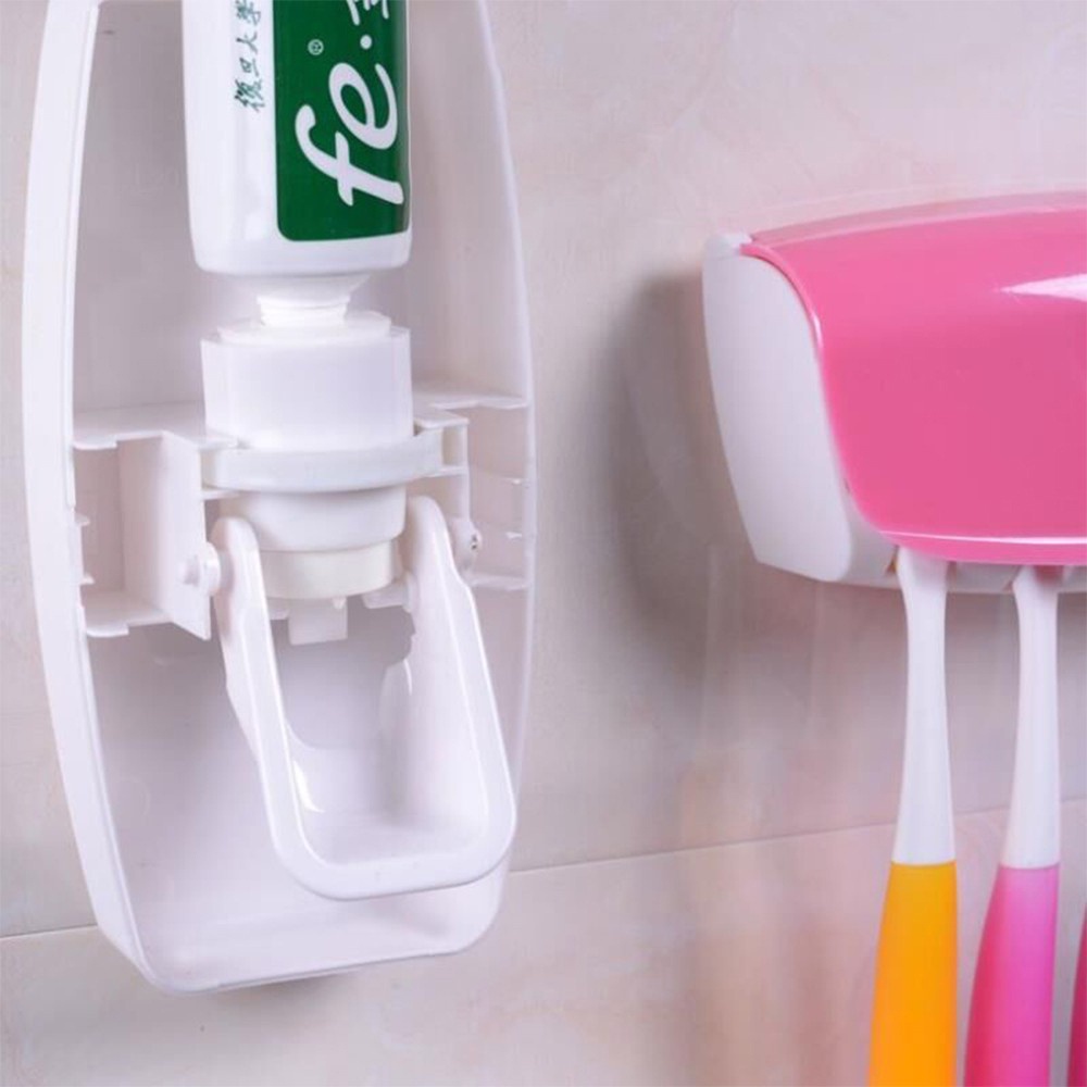 [DGB] DISPENSER ODOL MODEL BARU RAK TEMPAT SIKAT GIGI TOOTHPASTE AUTOMATIC AND BRUSH