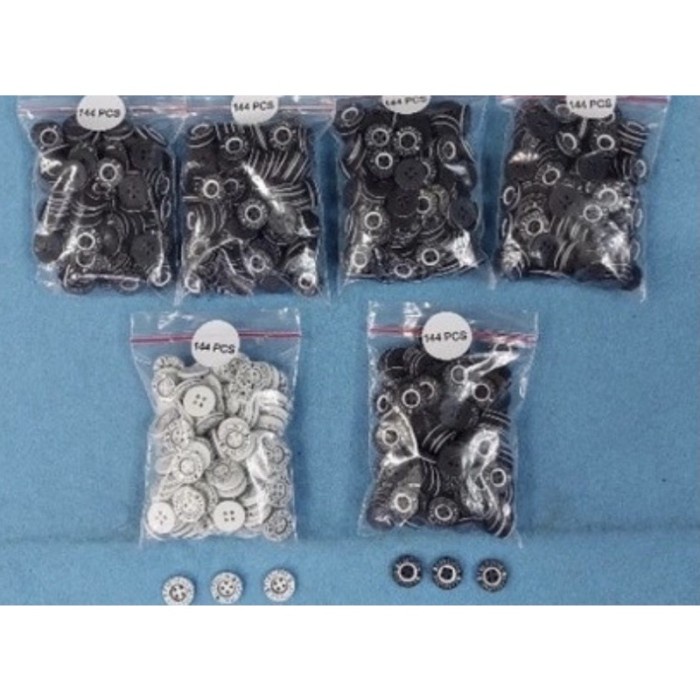 Konveksi Kancing Executive/Kancing Grafir/ Kancing Hem 13 Mm (1