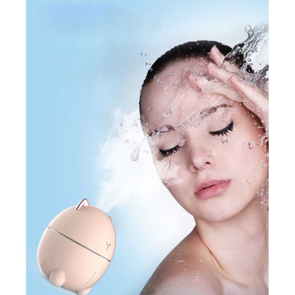 Dudu Cat Air Humidifier Ultrasonic Night Light 200ml - DDM-1