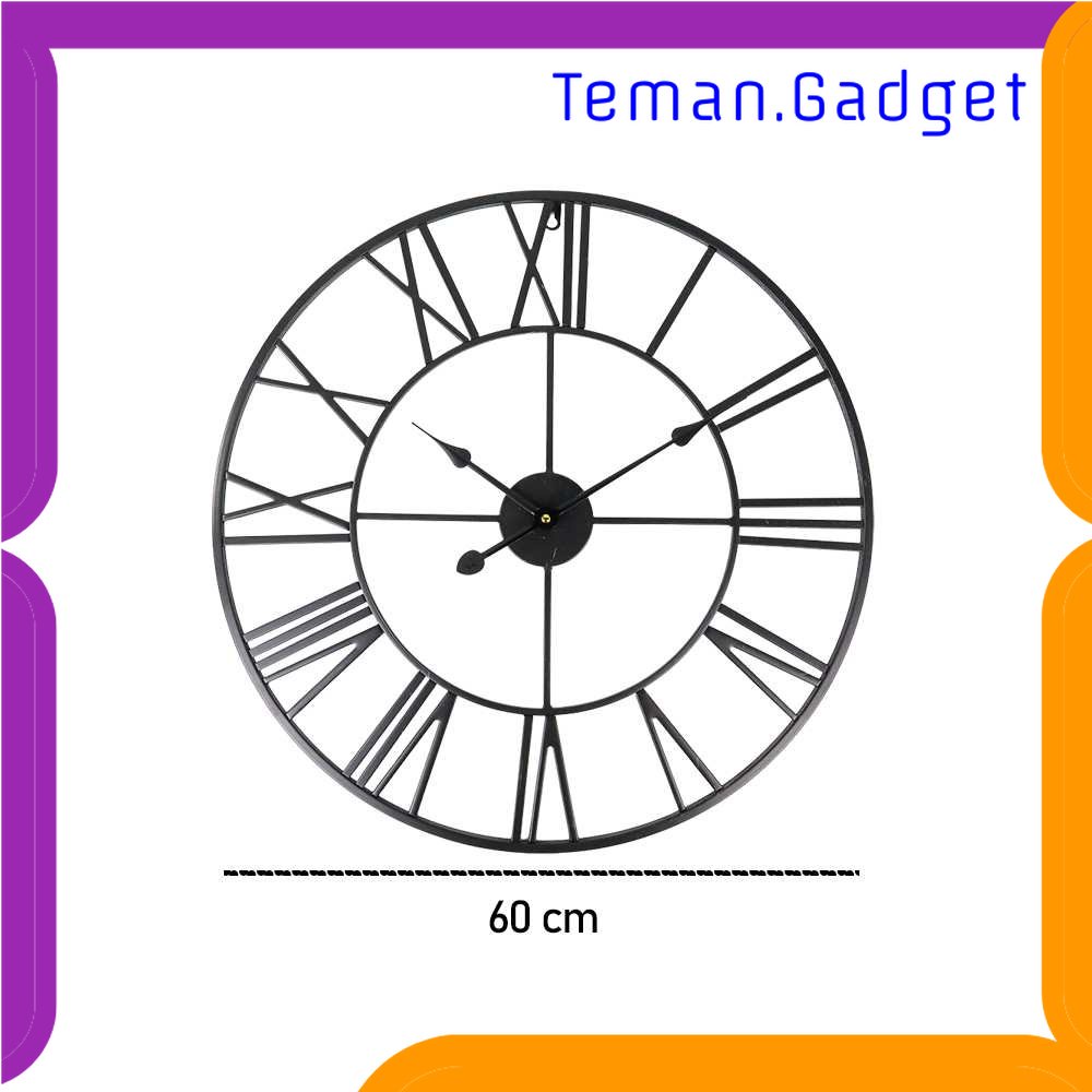 TG-PJM Meigar Jam Dinding Bulat Quartz Creative Model Vintage 60 cm - H68