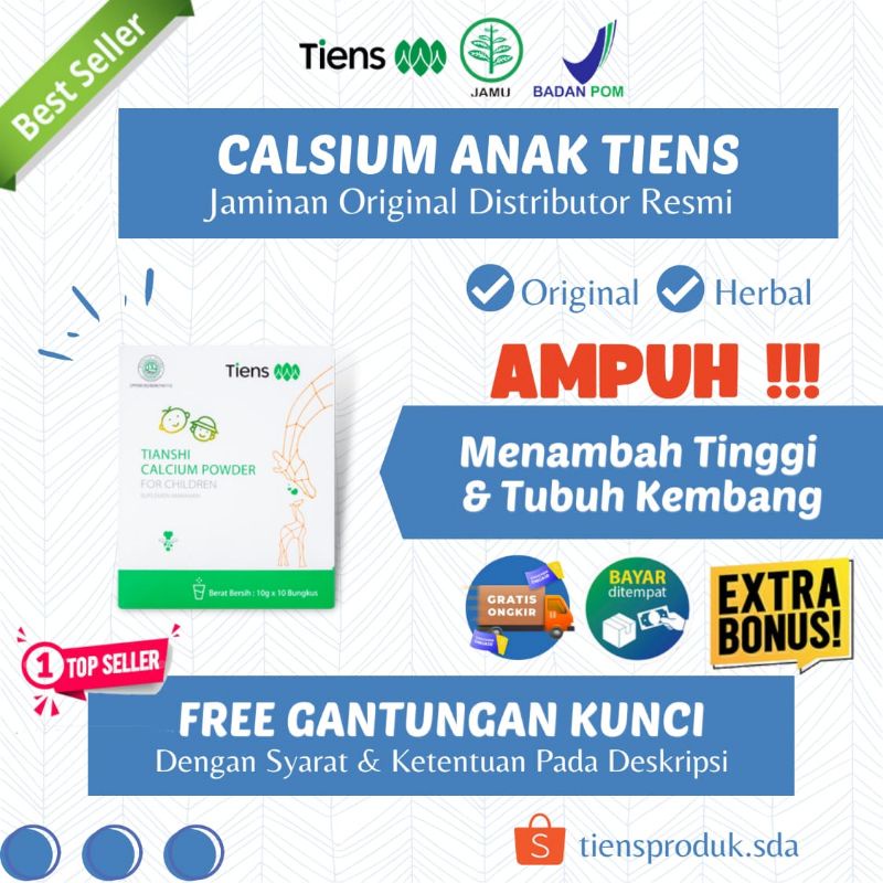 (TERLARIS) NUTRIENT CALSIUM POWDER FOR CHILDREN ECERAN SUPLEMEN VITAMIN PENINGGI BADAN DEWASA ANAK H