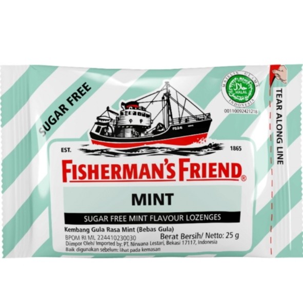 

FISHERMAN'S FRIEND Permen Sugar Free Mint 25 gr