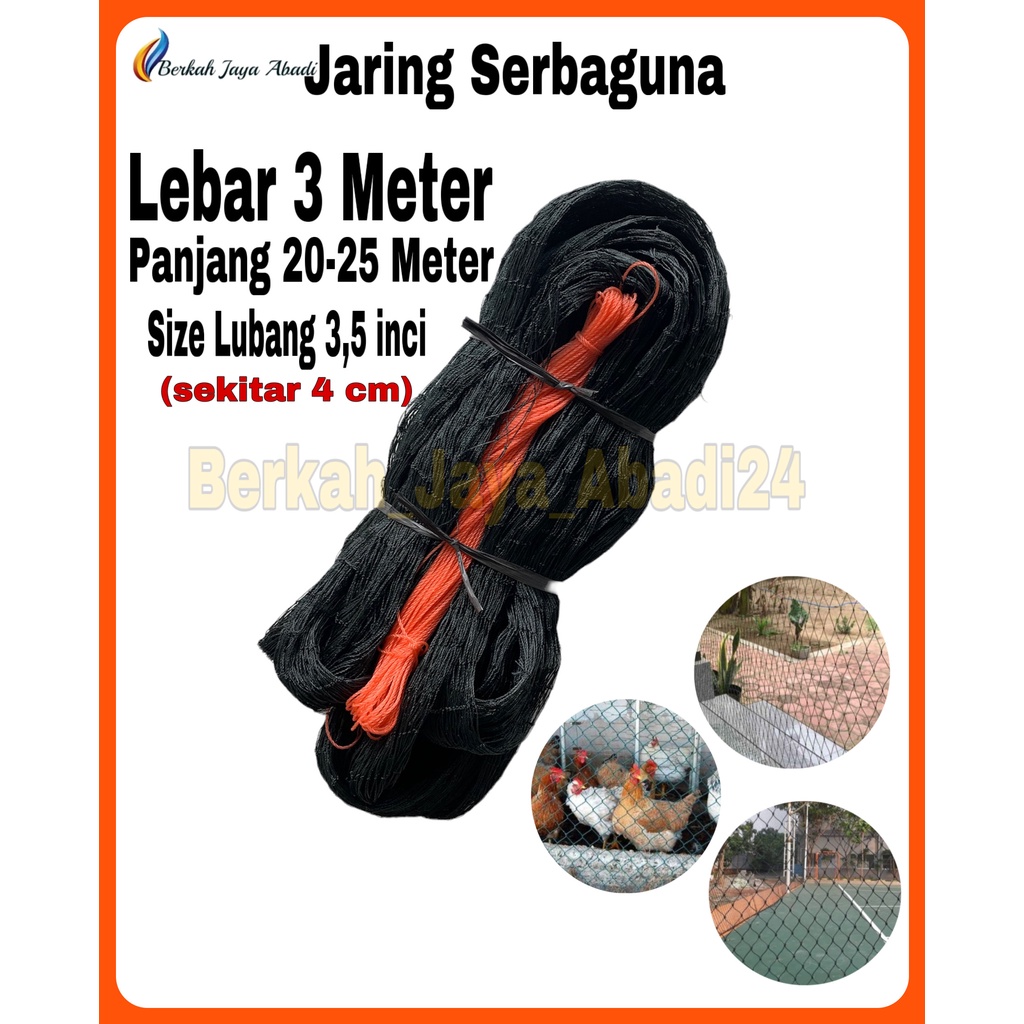 Jaring Ayam Lebar 3 Meter / Jaring Pagar Ayam / Jaring Kandang Ayam