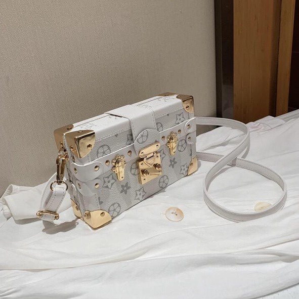 B-BQ 3475 EL 5306 CR 7843 SANASINISUKA TAS SELEMPANG KOTAK IMPORT WANITA CEWEK PEREMPUAN JAKARTA BAT