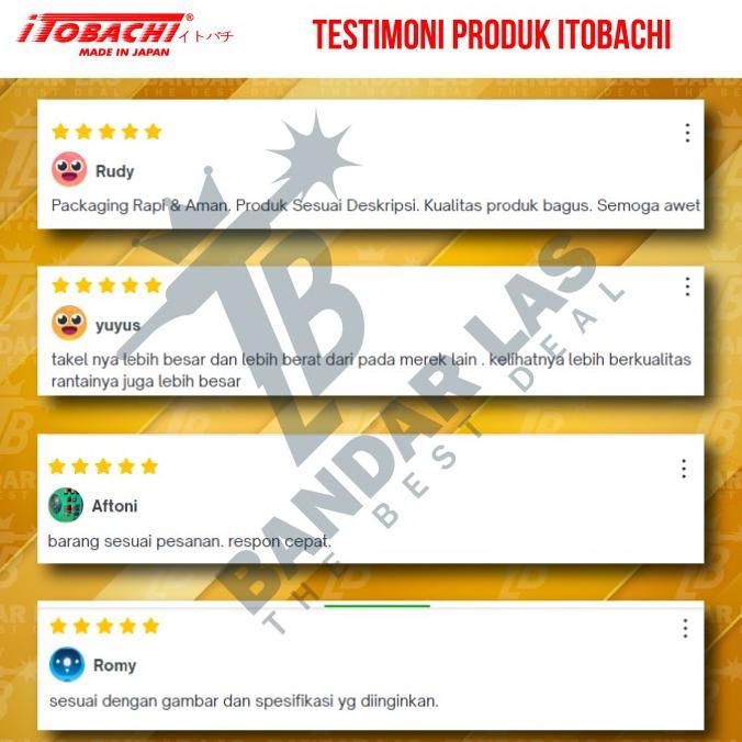 Chain Block 2 Ton 10 Meter - Takel 2 Ton 10 Meter - Itobachi New Model