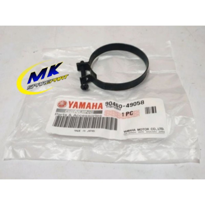 KLEM CLAMP KARET FILTER KARBURATOR RX KING (90460-49058) ORIGINAL