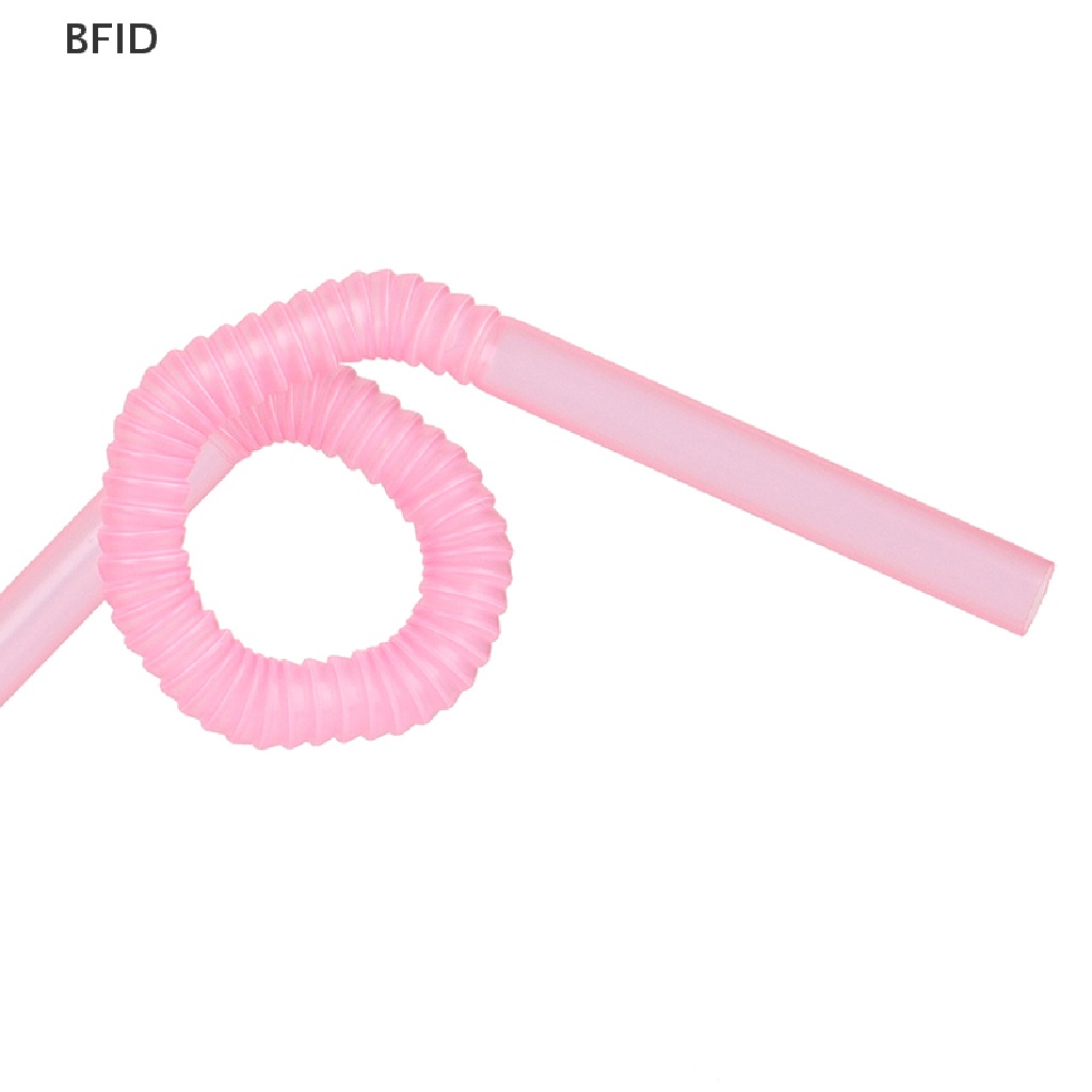 [BFID] Love Heart Double Straw Sedotan Tabung Minum Fleksibel Unik Aksesoris Bar [ID]