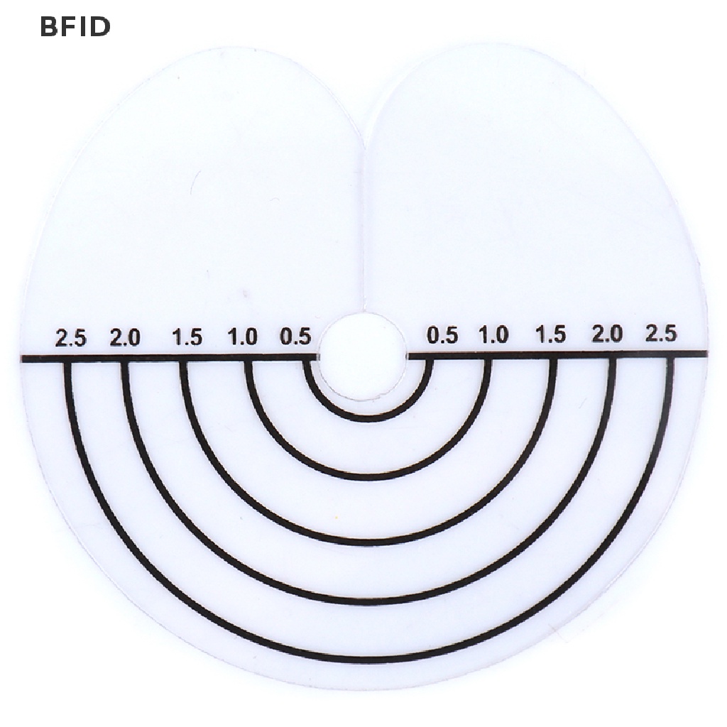 [BFID] 50pcs/lot Pelindung Panas Perisai Kera Tip Rambut Ekstensi Salon Dengan Skala [ID]