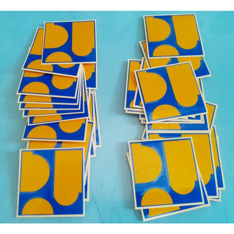 Sticker cutting. Logo  PUPR