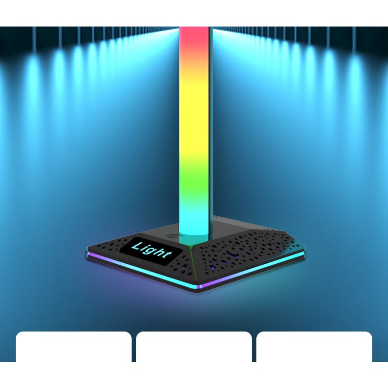 MONASCO Earphone Bracket Hanging RGB Light Komputer