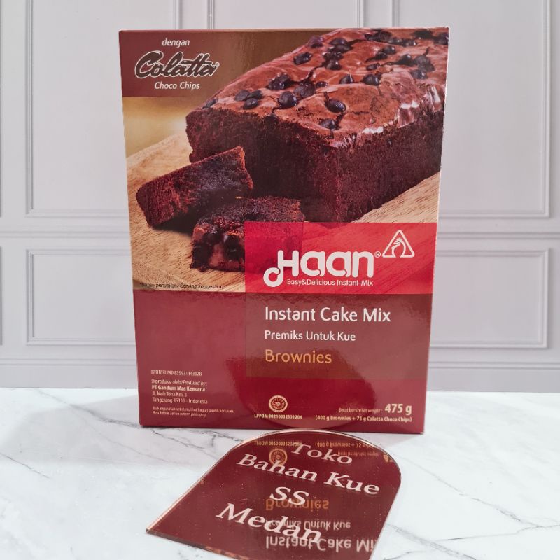 

Haan Brownies Kukus / Panggang Premix 475 GRAM