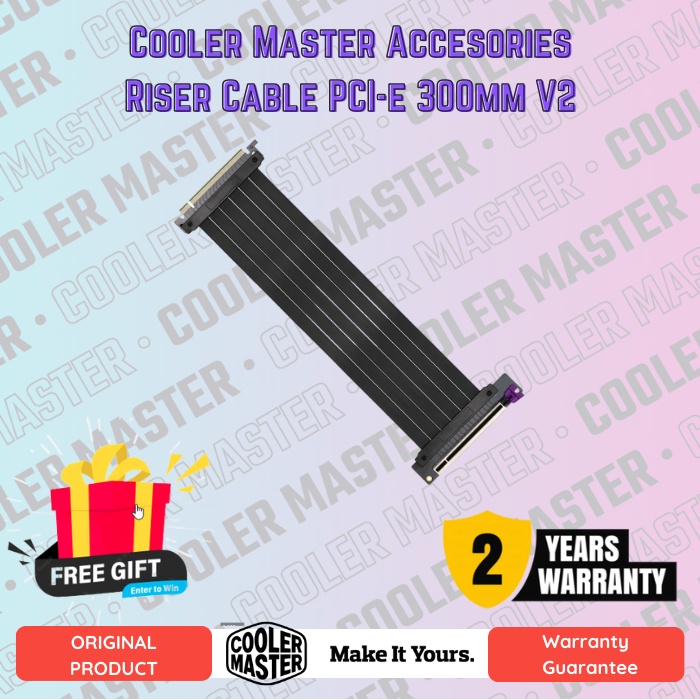 Cooler Master Accesories Riser Cable PCI-e 300mm V2