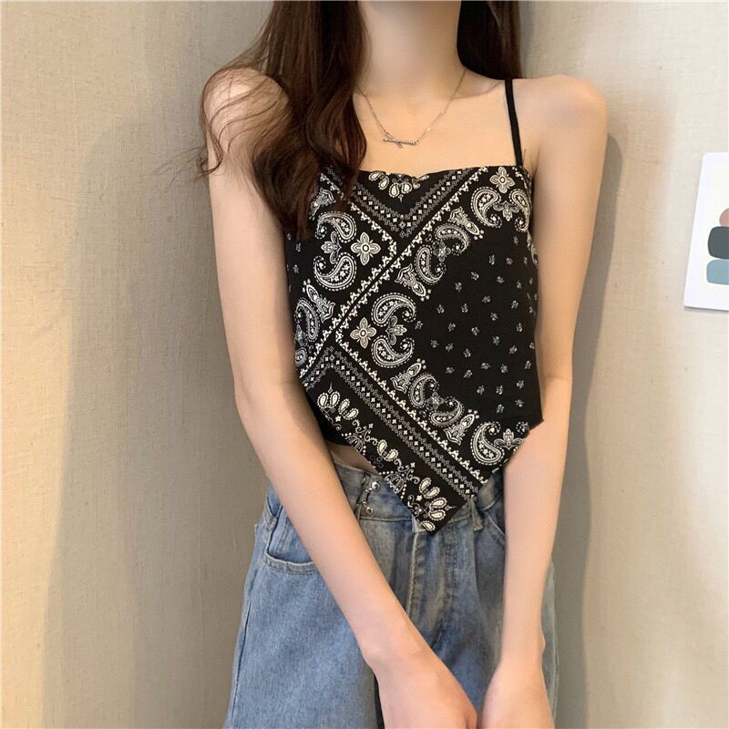 MakeGrosir - TANKTOP SCRAF SUMMER VEST WANITA / TANG TOP KOREA STYLE