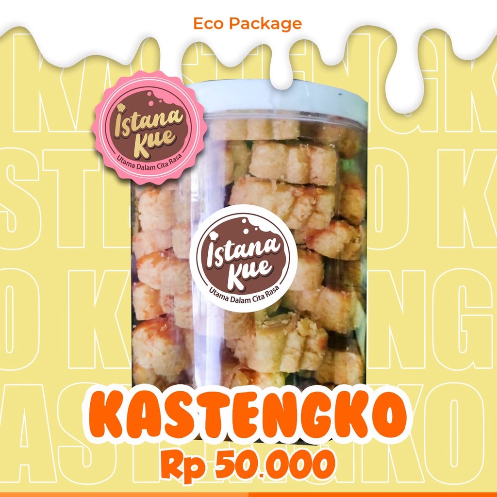 

ISTANA COOKIES KUE KASTENGKO KUE KERING KUE LEBARAN KUE KASTENGEL KUE TOPLES