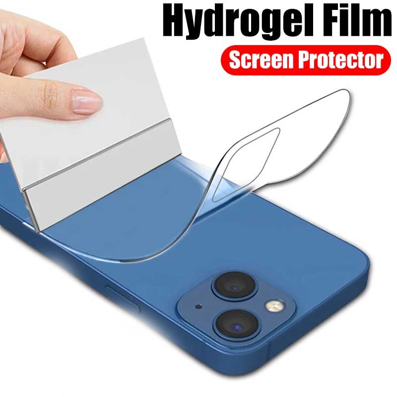 [Harga Grosir]1pc Pelindung Layar Hydrogel Anti Gores Untuk iPhone 14 / 14Plus / 14Pro / 14Pro Max