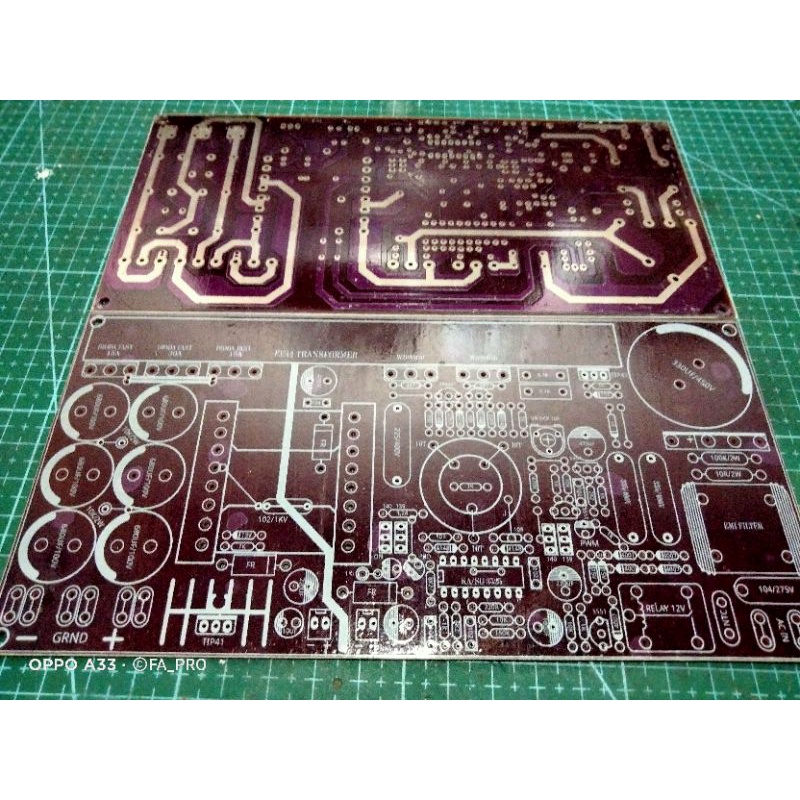2PCS PCB SMPS HB IC SG3525 OCP