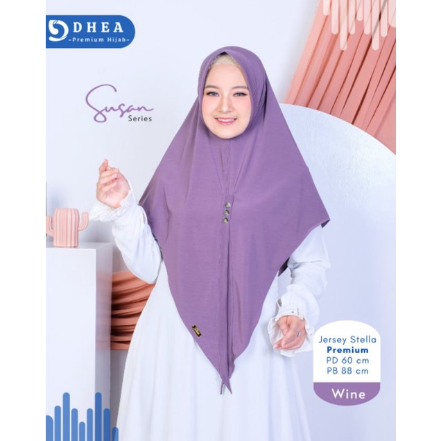 SUSAN // DHEA HIJAB INSTAN SUSAN STELLA PREMIUM