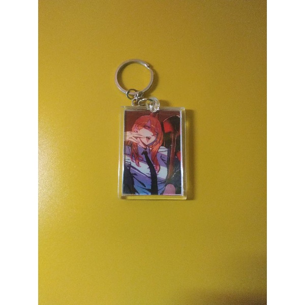 Gantungan Kunci Anime Murah Chainsaw Man - karakter chainsaw man keychain - denji - Makima - power