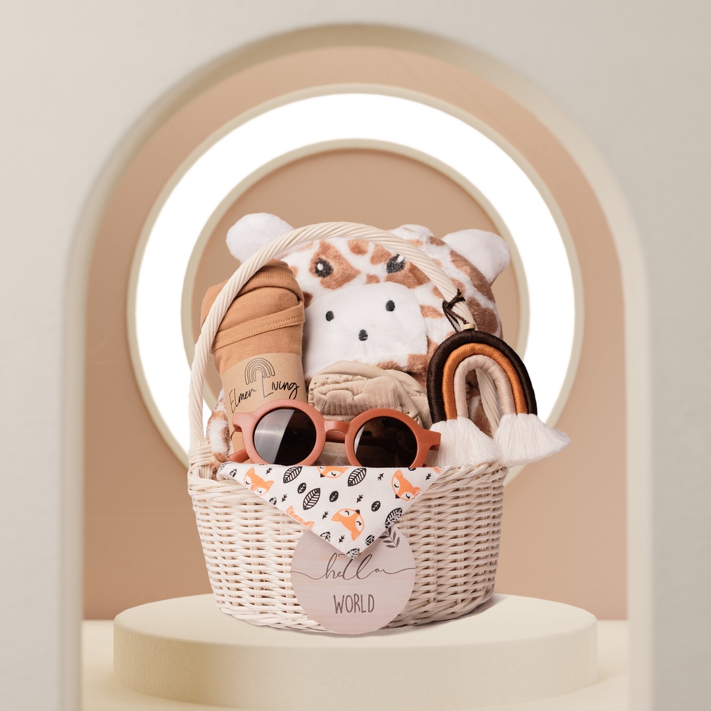 Blanket Series | Elmer Living Hampers Bayi | Newborn Baby Gift Set