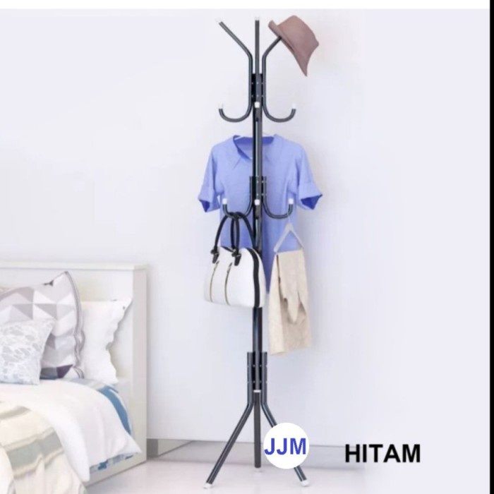 COAT HANGER Standing Hanger Coat Gantungan Gantung baju Stand cantela