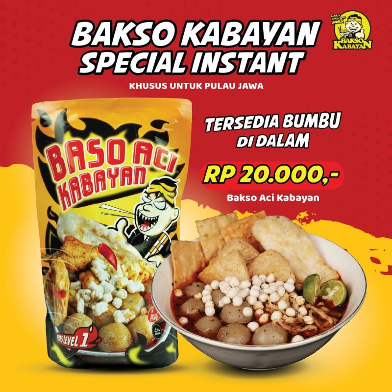

Bakso Aci Special Kabayan