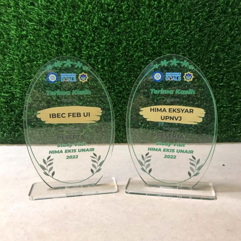 Tumblergrafik Vandel Plakat Akrilik Bentuk Custom