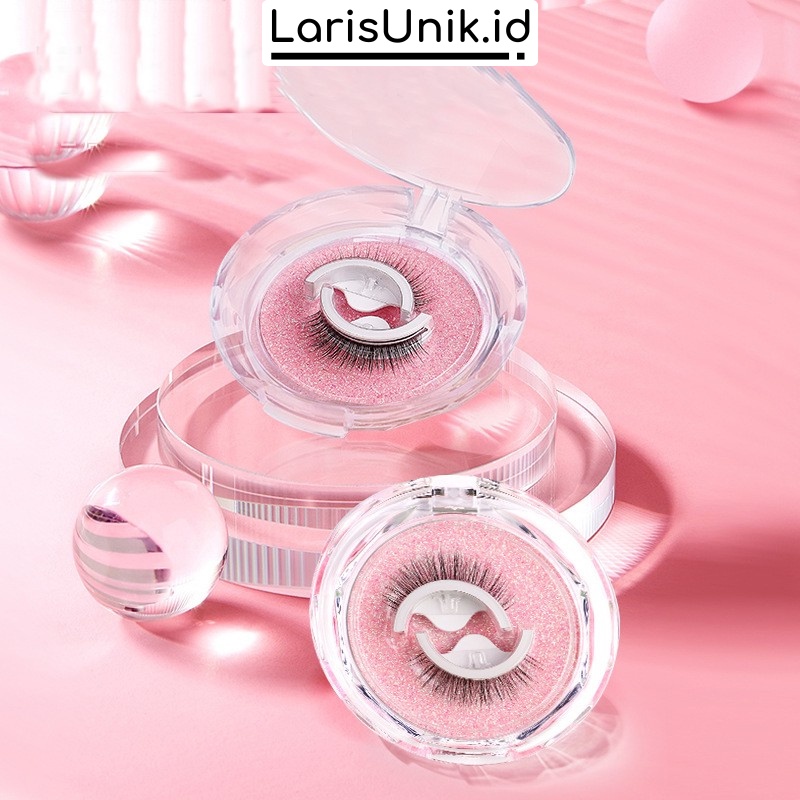 Bulu Mata 3D Palsu Magnet Natural Tanpa Lem Eyelash Extension Korea Magnetik Super Lembut Bulu Mata Pengantin Hits Eyelashes Korean Natural No Glue Mahnet Eylesh Bulu Mata Set Premium Murah Ayelash Lembut Ajaib Magic Fake Eyelashes