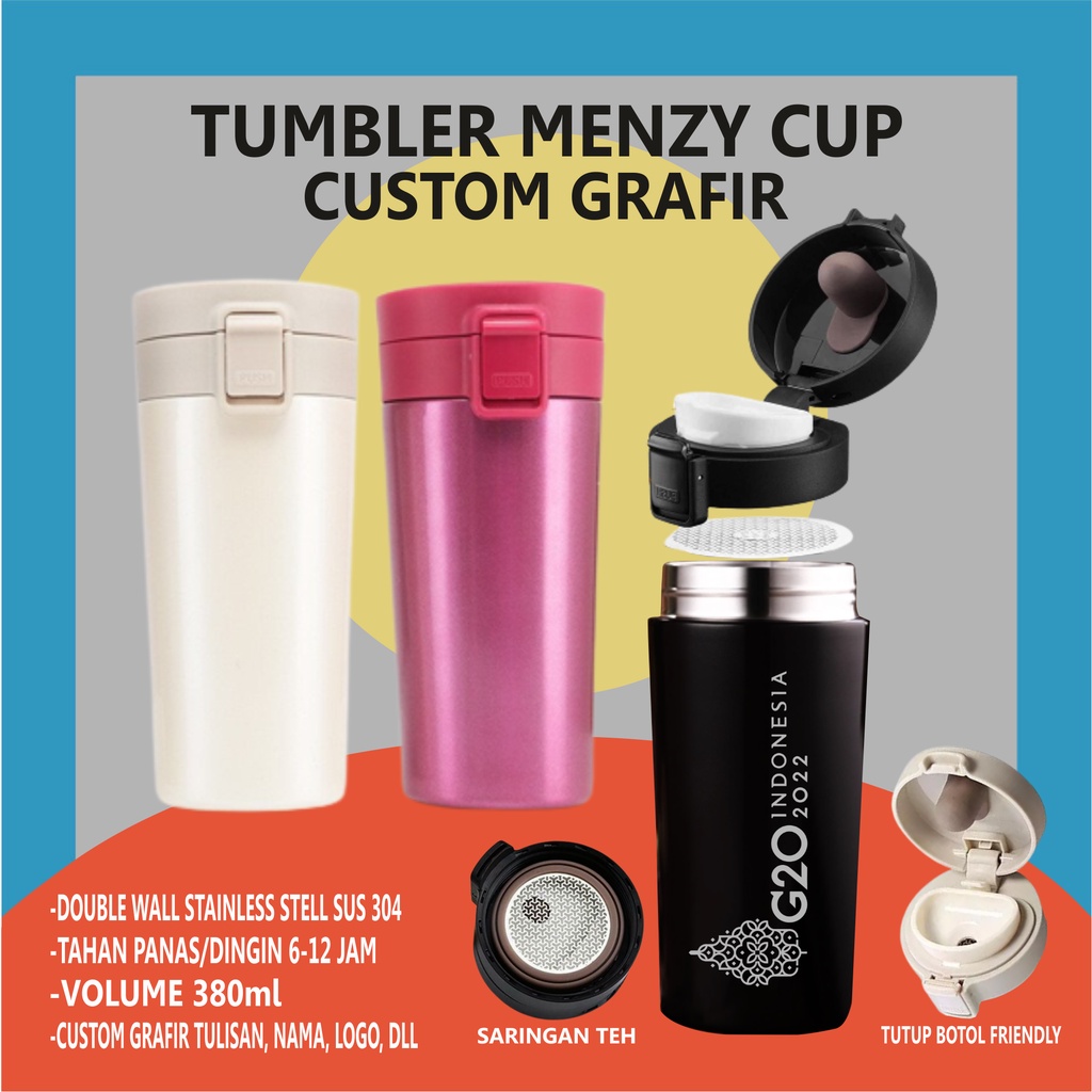 Tumbler Menzy Cup, Tumbler Menzy Custom, Tumbler Coffee, Tumbler Mug, Mug Tumbler, Tumbler Custom, T