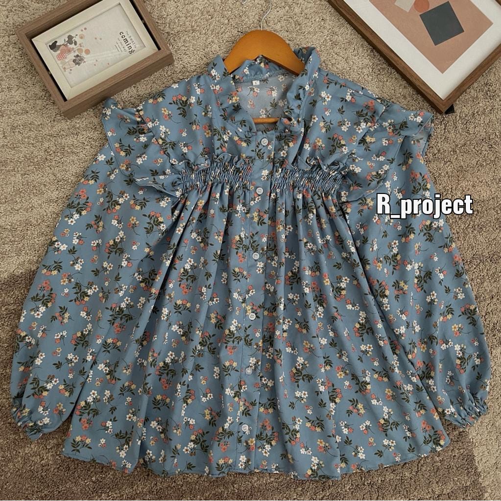 LD 130 104 | blouse motif lucu | Atasan wanita murah big size original by r_project | Promo Live ke 2