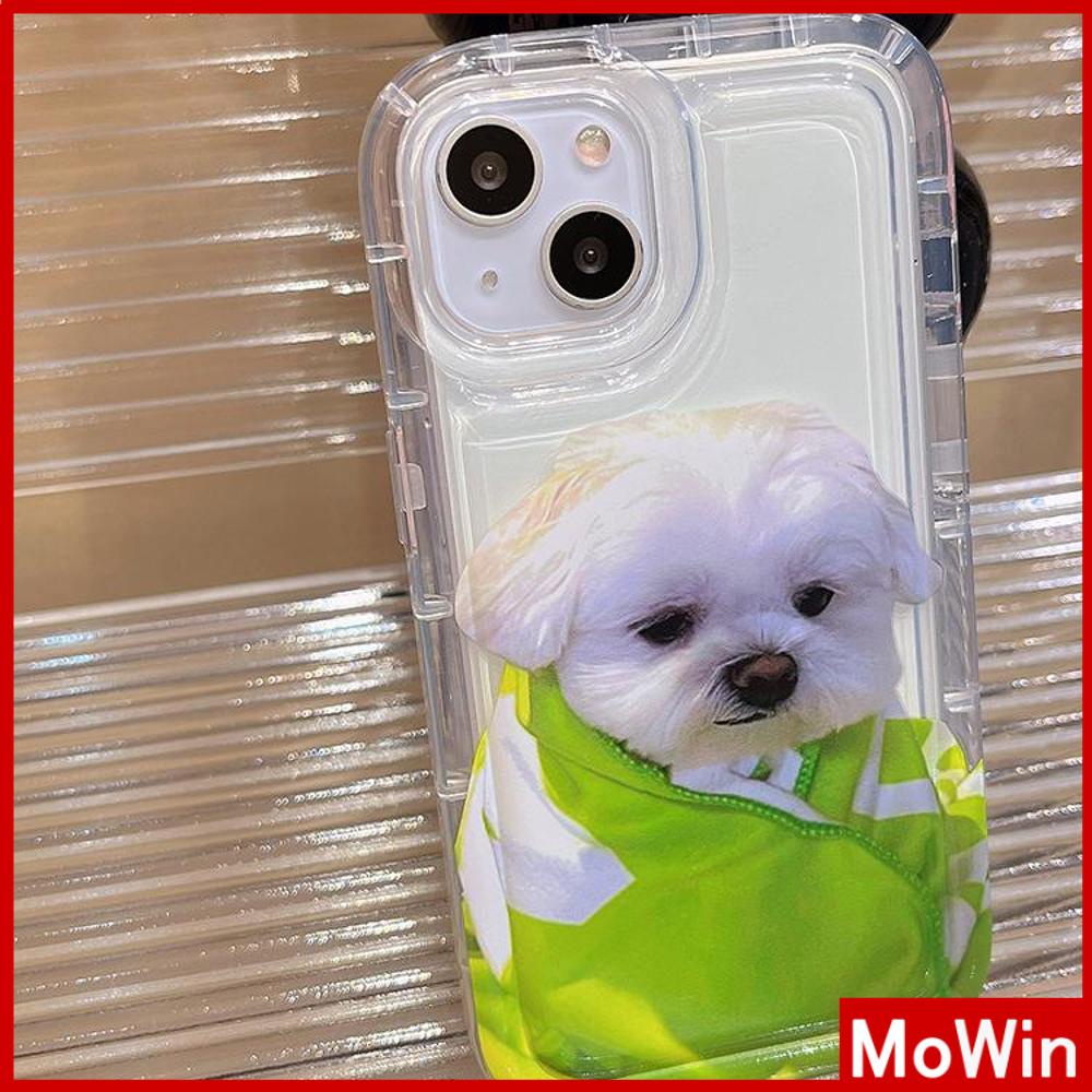 For iPhone 14 Pro Max iPhone Case Clear Case TPU Soft Case Airbag Reinforced Shockproof Cute Puppy Compatible with iPhone 13 Pro Max iPhone 12 Pro Max 11 7Plus 8Plus 6Plus XR xs