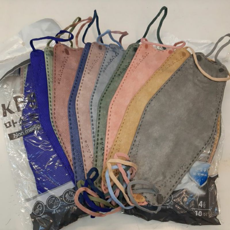 Masker KF94 Careindo Masker Korea KF94 Warna Pastel