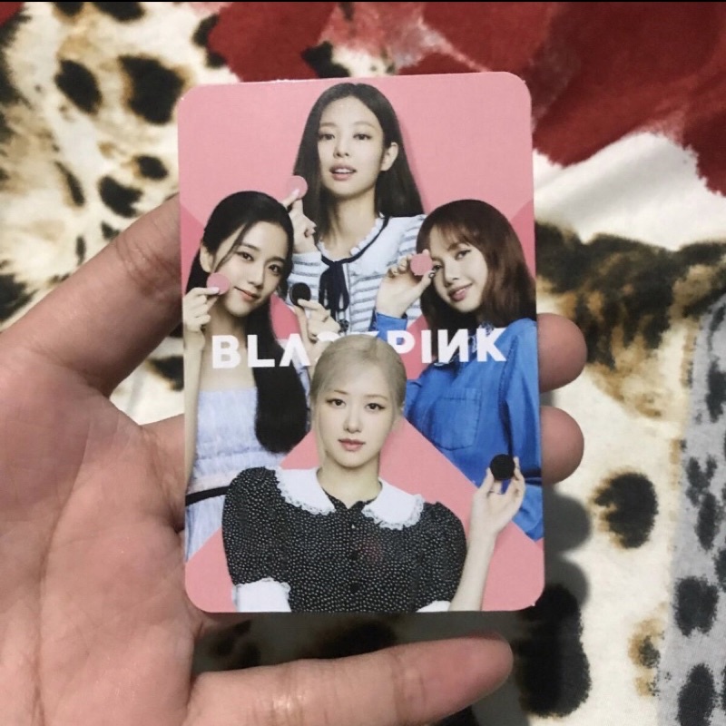 PHOTOCARD BLACKPINK X OREO GROUP VER
