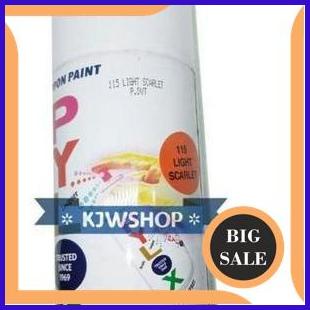 suku cadang Pylox 115 Light Scarlet Pilok Orange Cat Spray Pilox Nippon Paint Semprot Sepeda Motor