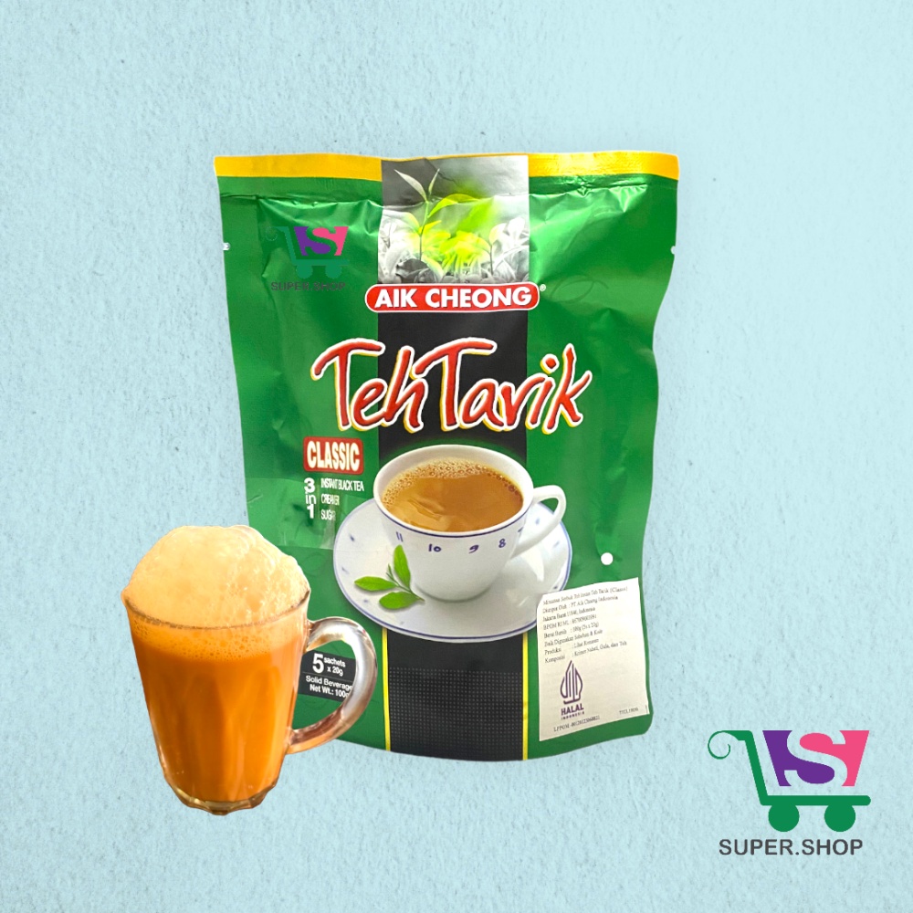 Jual Aik Cheong Teh Tarik Tea Classic Malaysia Isi Sachet