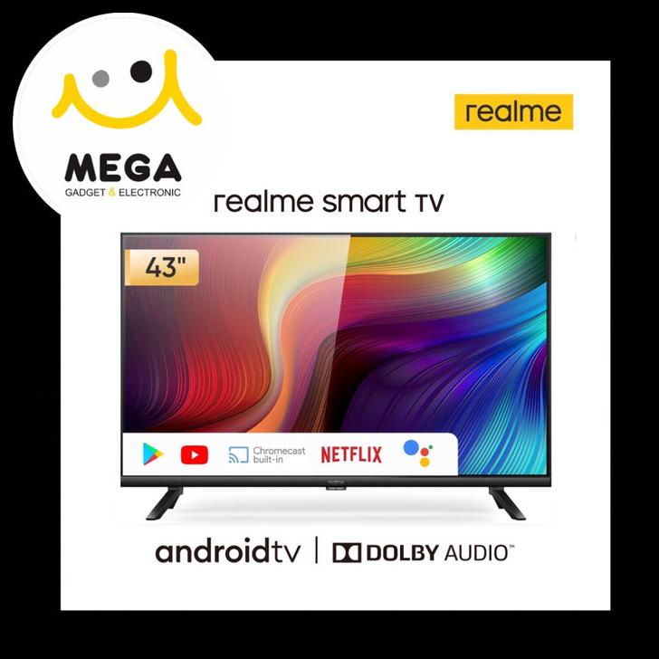 Realme Smart Tv Android Led 43" Inch Bezel Less
