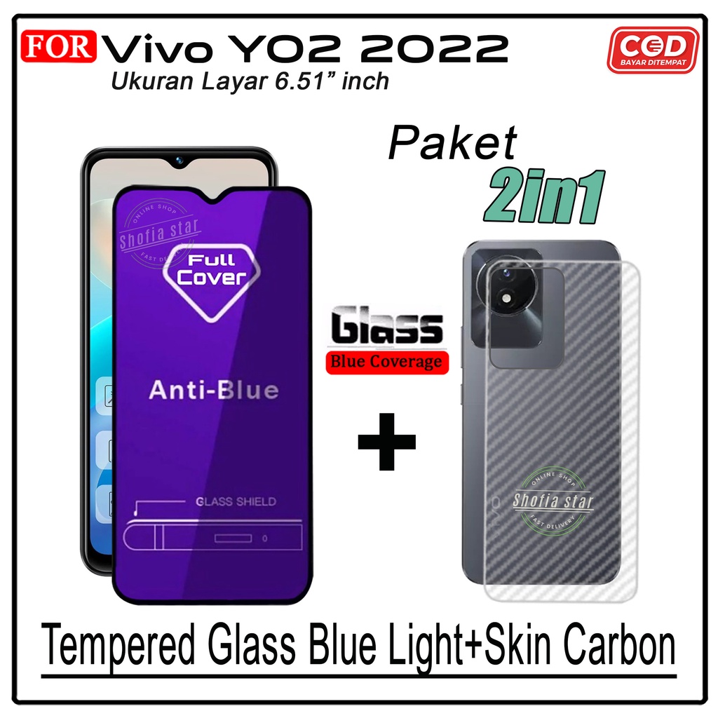 Promo 2in1 Tempered Glass Ceramic Privacy Vivo Y02 2022 Y02t Y02A 2023 Y01 Y01A Y30 Y50 Y91 Y15s  Anti Gores Anti Spy Full Layar