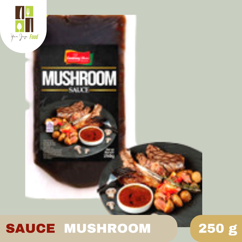 Cooking Master/Java Food Sauce [Saus Black Papper/ Lada Hitam /Mushroom Sauce/Saus Jamur] 250g