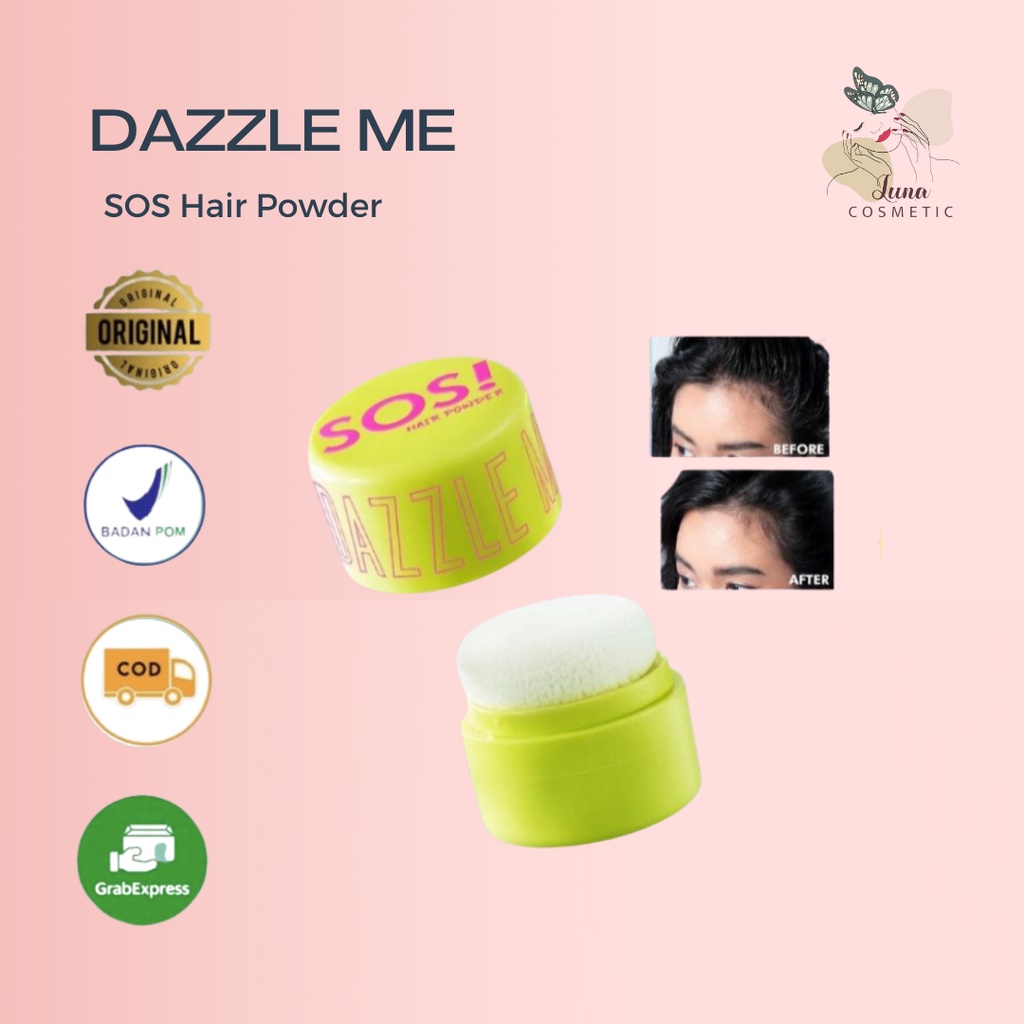 DAZZLE ME SOS! Hair Powder 3.5g | Quickly Controls Oil! Leave Hair Dry and Fluffy