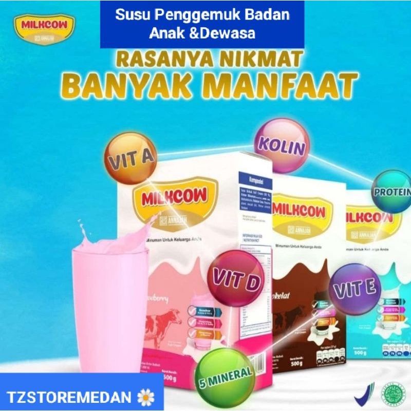 

susu milkcow penambah berat badan anak dan dewasa
